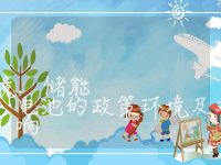 储能电池的政策环境,储能电池的政策环境及对产业的影响