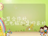 哪家充电桩加盟合作好, 充电桩加盟哪家好